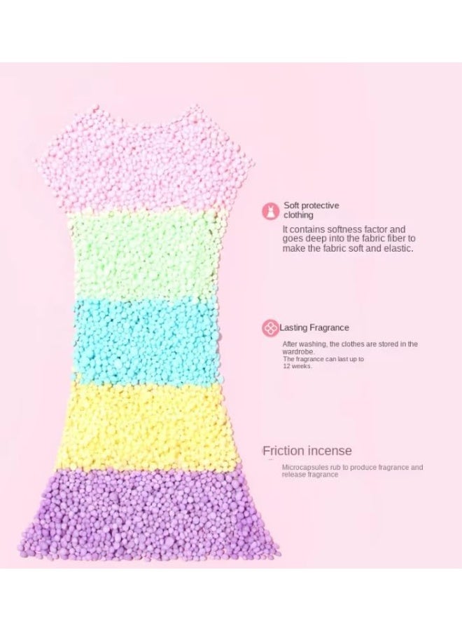 خرز معطر رائحة الغسيل، مريح لإزالة الروائح الكريهة، خرز غسيل ناعم، 100 جرام - Image 5